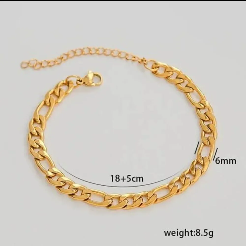 🎁🎁 Free shipping !! 18 karat gold PVD over 316 L surgical stainless steel
